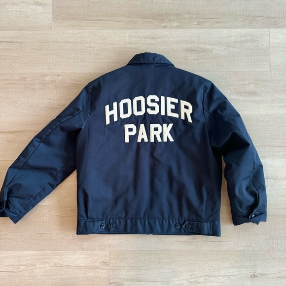 Ebbets Field Flannels Indianapolis Hoosiers Grounds Crew Jacket - Picture 7 of 9